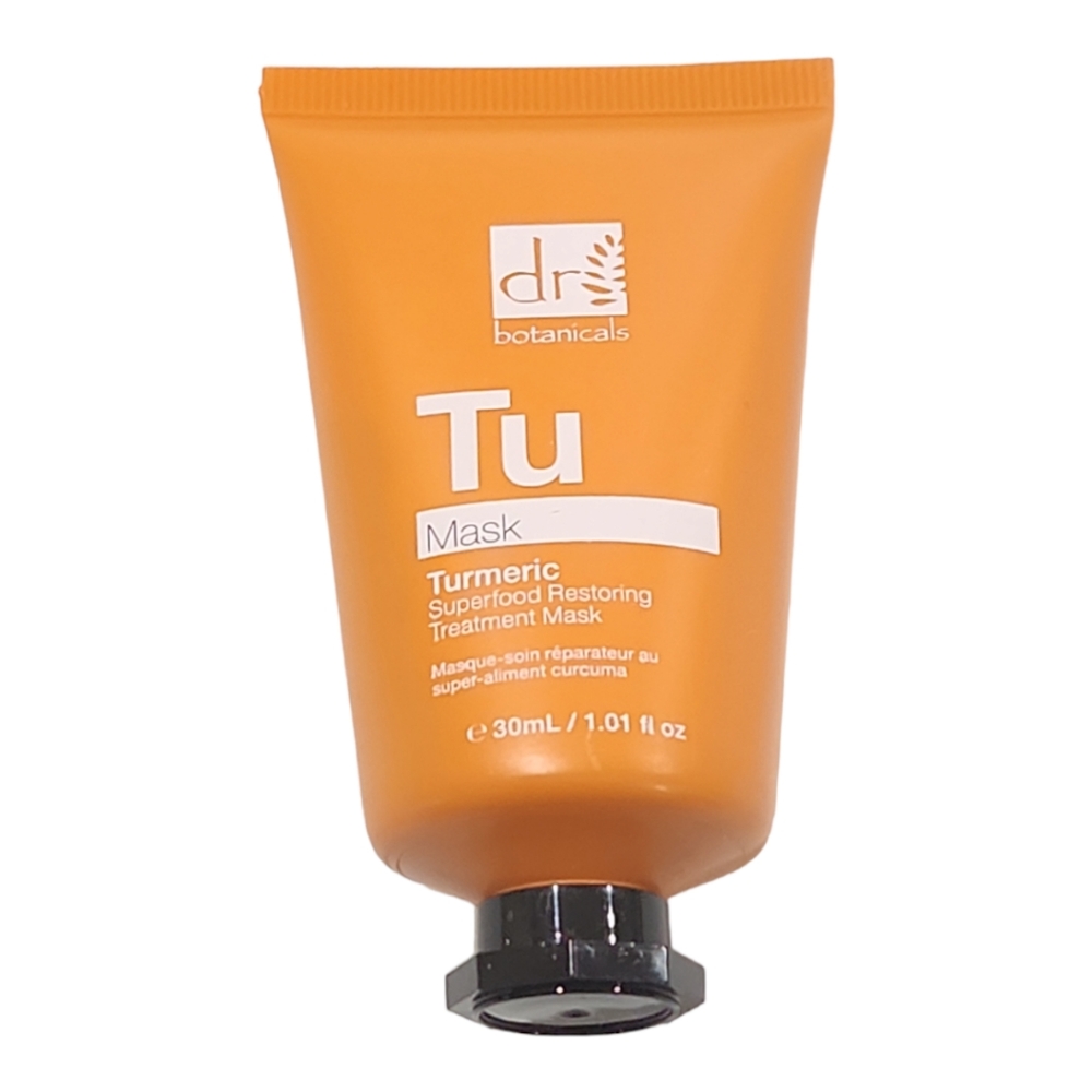Dr Botanicals Tu Mask Tumeric Superfood Restoring Treatment Mask 30ml 1.01 floz